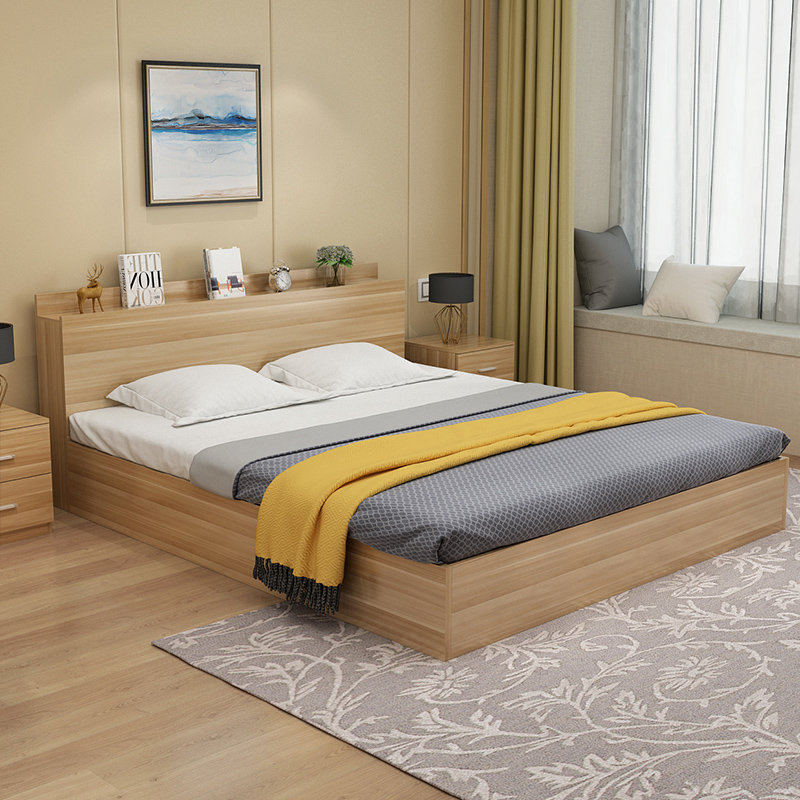 Giường gỗ công nghiệp giá rẻ GN05